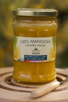 100% mangový bez přidaného cukru 275 g