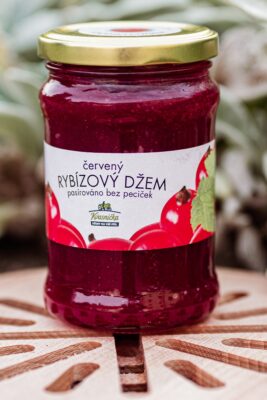 Červenorybízový džem – pasírovaný 275 g