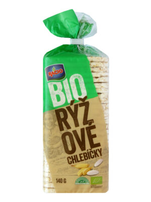 RACIO BIO rýžové chlebíčky 140g