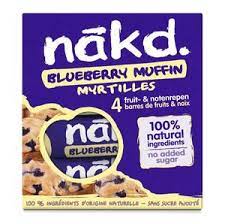 NAKD Blueberry Muffin 4x35g