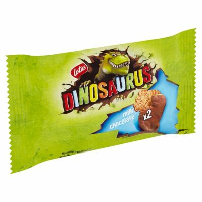 Dinosaurus sušenky polomáčené v čokoládě 37