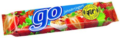 FIT GO jahoda jogurt 23g