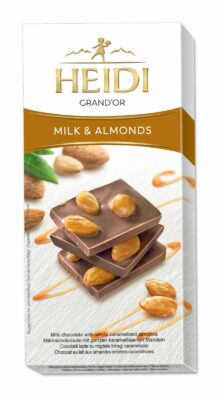 HEIDI Grand'Or Milk & Almonds 100g