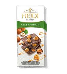 HEIDI Grand'Or Milk & Hazelnuts 100g