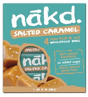 NAKD Salted Caramel 4x35g